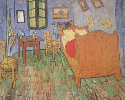 Vincent Van Gogh Vincet's Bedroom in Arles (nn04) Norge oil painting art